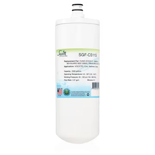 SWIFT GREEN FILTERS SGF-CS11S SGF-CS11S Replacement for 3M Cuno CS-11 by Swift Green Filters | CY8AZC