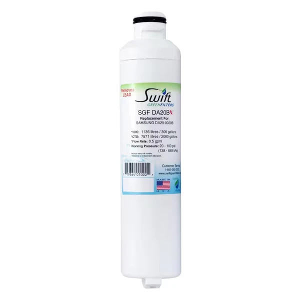 SWIFT GREEN FILTERS SGF-DA20B Rx Pharmaceutical Replacement for Samsung DA29-0020B/20A, HAF-CIN | CY8KHF