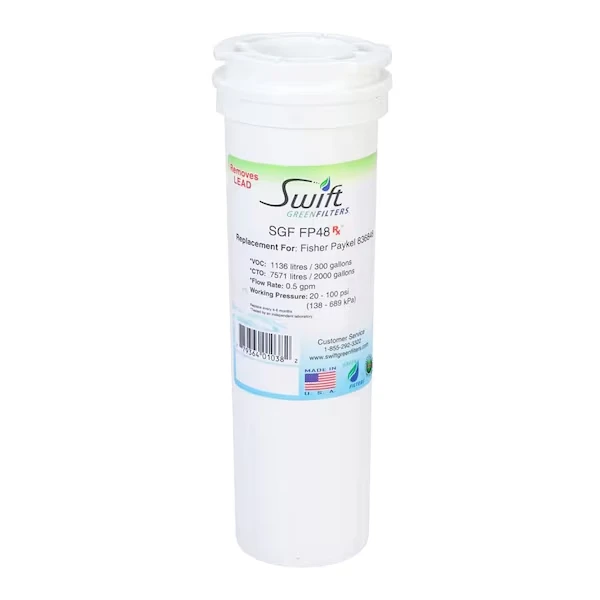 SWIFT GREEN FILTERS SGF-FP48 Rx Pharmaceutical Replacement for FisherAndPaykel 836848, 67003662 | CY7YUJ