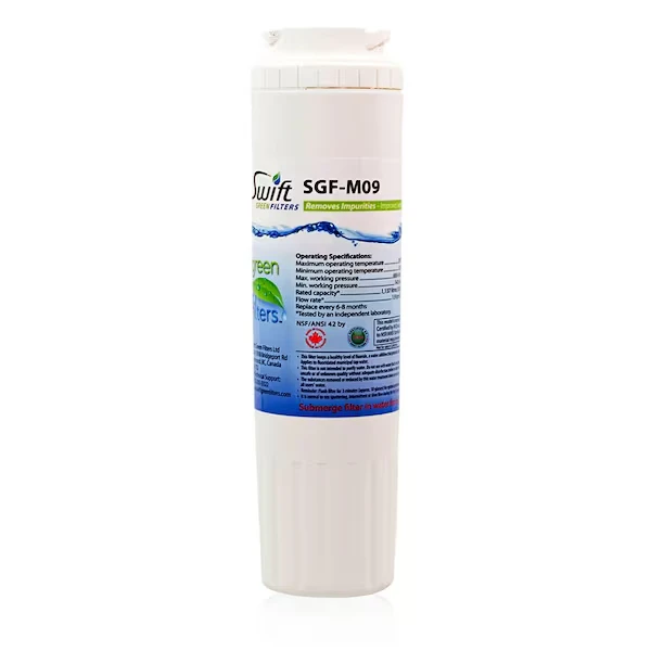 SWIFT GREEN FILTERS SGF-M9 Compatible Refrigerator Water Filter for UKF8001, EDR4RXD1, FILTER 4, EFF-6007A | CY8JWY