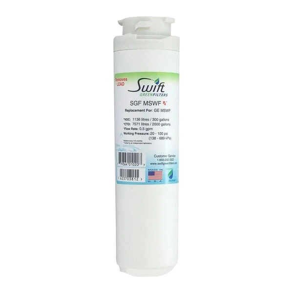 SWIFT GREEN FILTERS SGF-MSWF Rx(G23) SGF-MSWF Rx Pharmaceutical Replacement for GE MSWF, MSWF3PK, MSWFDS | CY8FTV