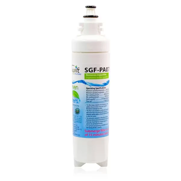 SWIFT GREEN FILTERS SGF-PA07 Compatible Refrigerator Water Filter for Panasonic NRBH-125950, NR-B53V1 | CY8KJJ
