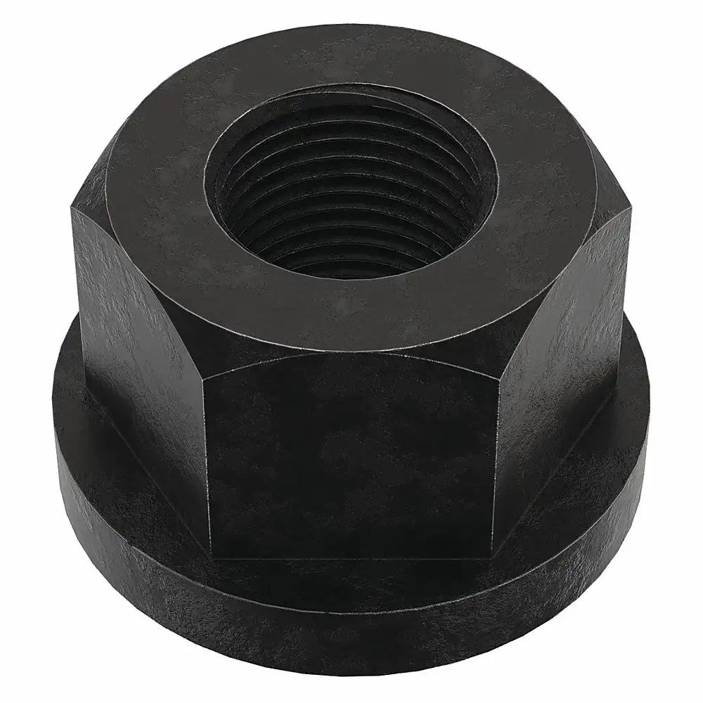 Nut, 12L14 Grade Black Oxide, 3/4-16 Thread Size