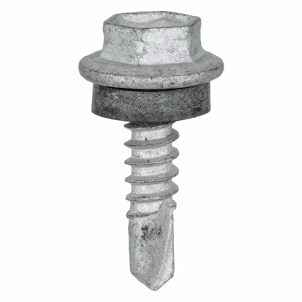 Drilling Screw, #10-16 Thread Size, 3/4 Inch Length, 500Pk