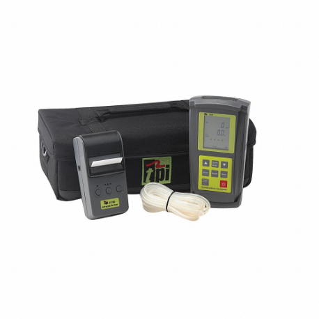 Portable Combustion Analyzer and Differential Manometer and Printer