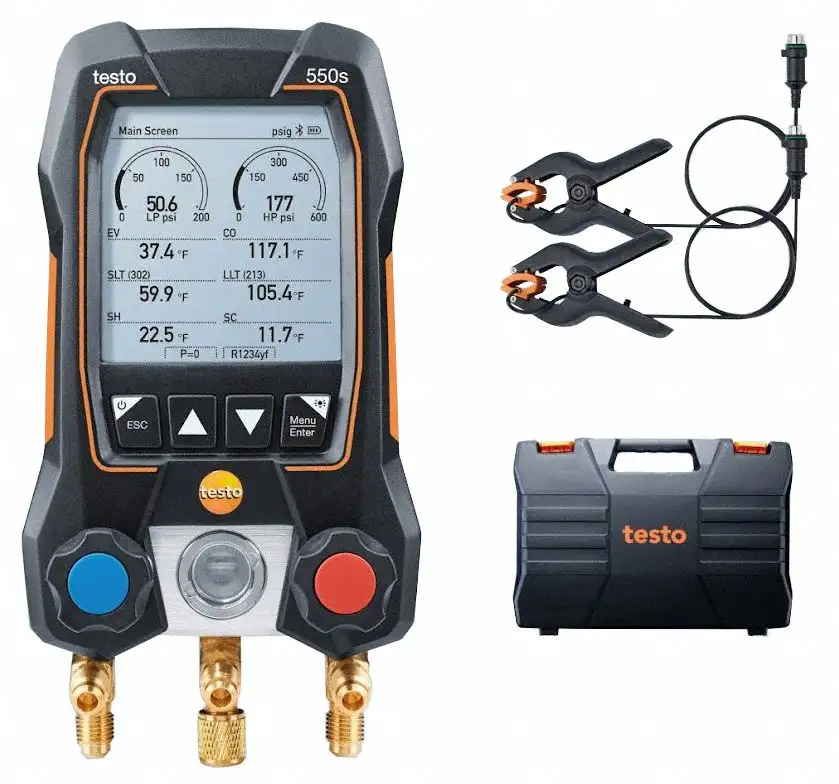 TESTO Manifold Gauge Sets