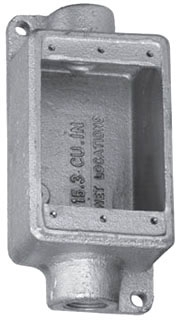 Junction Box, Deep, 3/4 Inch Size