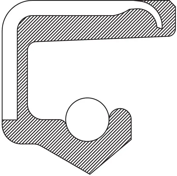 Oil Seal, 2.008 Inch Shaft Size, Nitrile