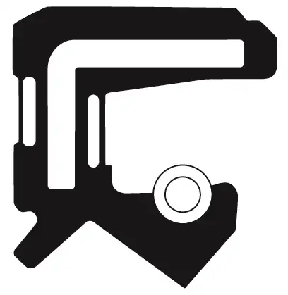 Oil Seal, 62 mm Shaft Size, Nitrile