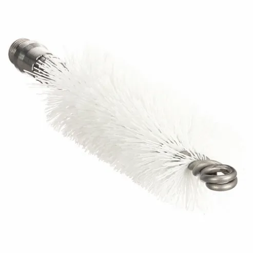 Tube Pipe Drain Brush Pes White 7 Inch Overall Length