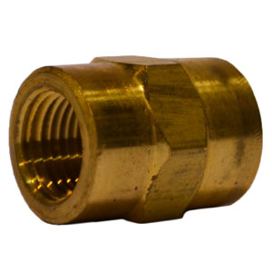 Female Thread Connector, Central Lubrication, M8 x 1 X 1/8 Inch BSPT Size
