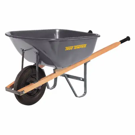 Steel Wheelbarrow, 6cu. ft