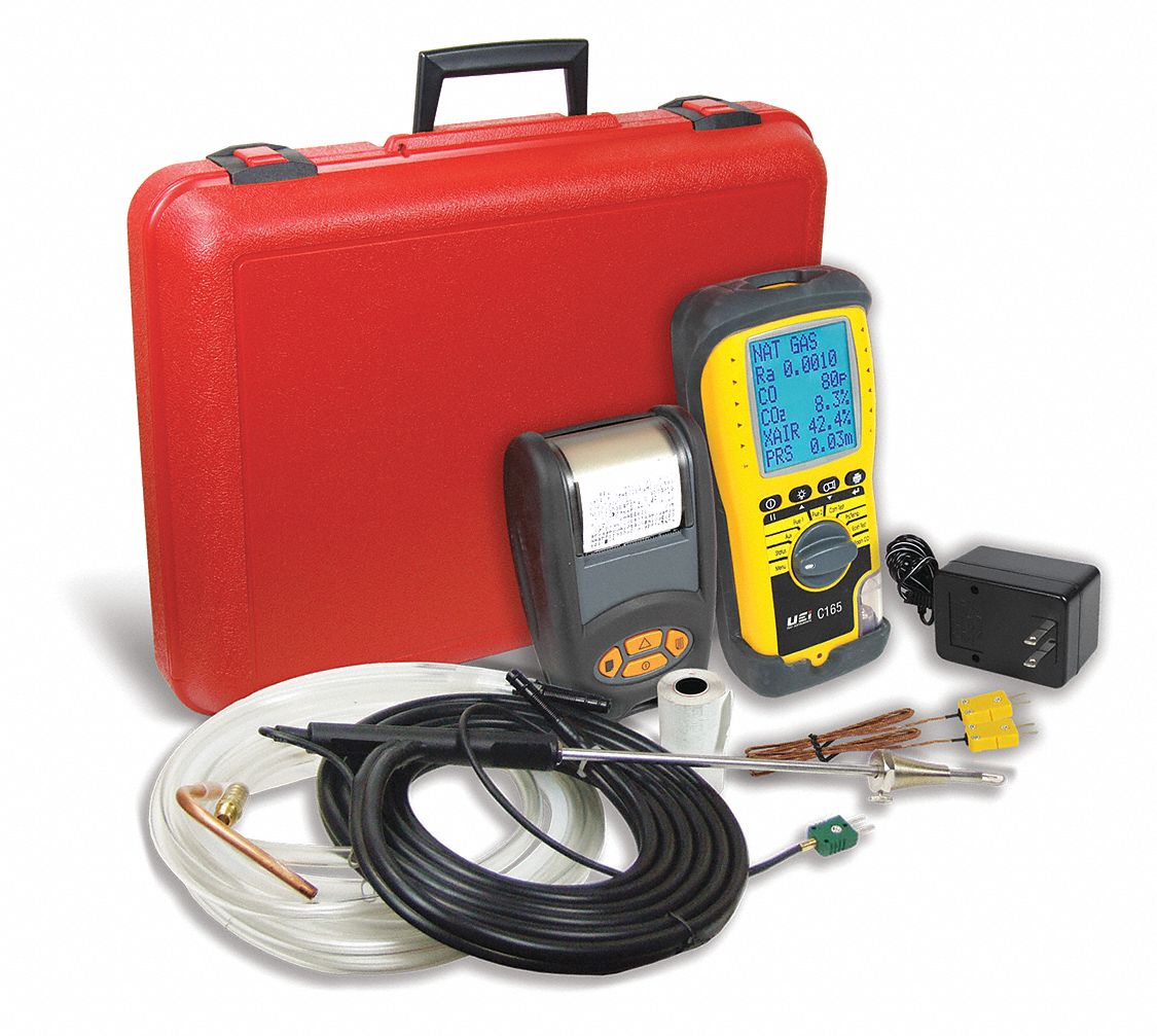 Combustion Analyzer Kit, Lcd