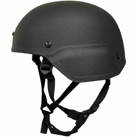 Level IIIA Standard Cut Helmet, S Fits Hat Size, Suspension, Black, Aramid, Level IIIA