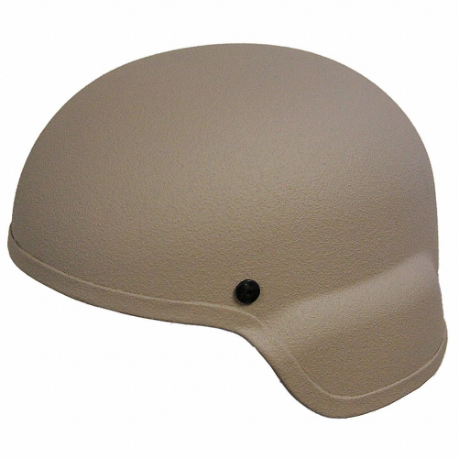 Level IIIA Standard Cut Helmet, S Fits Hat Size, Suspension, Tan, Aramid, Level IIIA