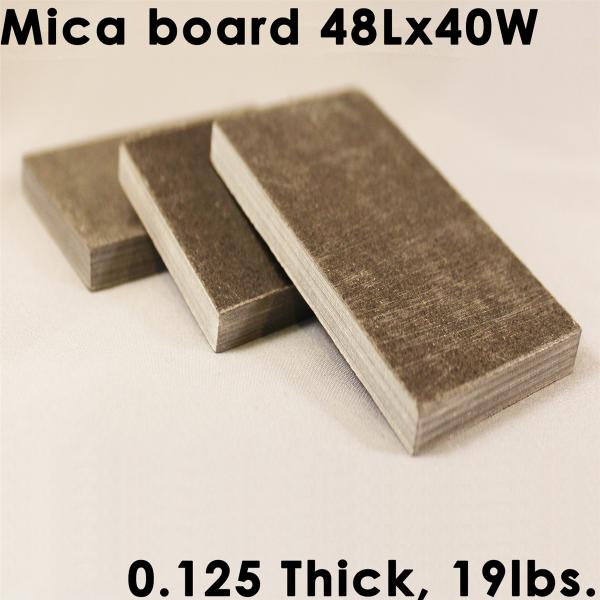 Mica Board, Thickness 0.125 Inch, Size 48 x 40 Inch