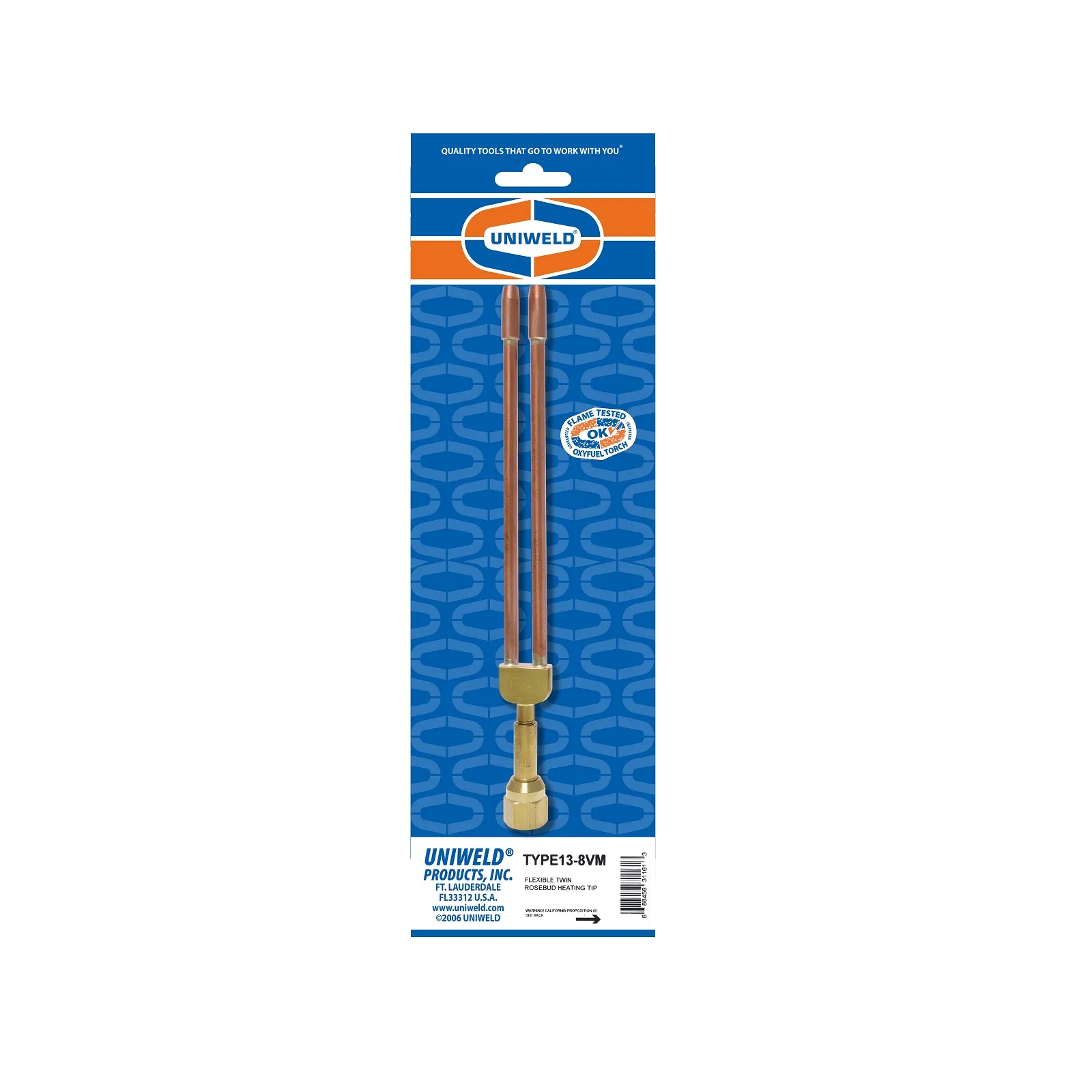 UNIWELD Type13-8VM Flexible Brazing Tip | CD4TRA
