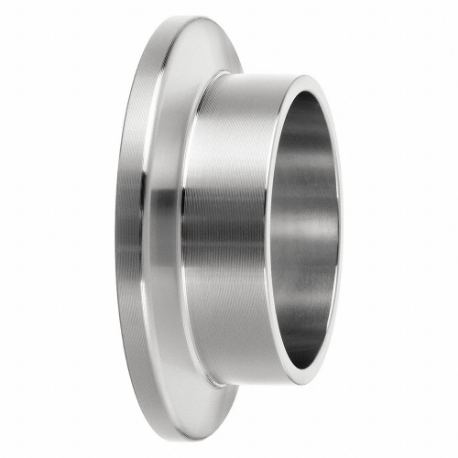 Vacuum Tube Fitting, 304 Stainless Steel, 3/4 Inch x 3/4 Inch Tube OD, NW x Socket