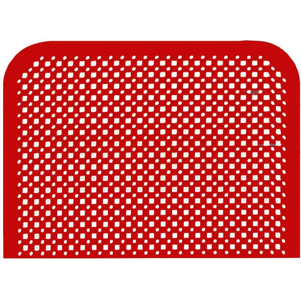 Back Pegboard Panel, Modular cabinet, 24", Red