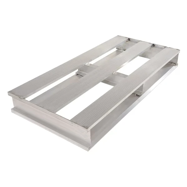 Aluminum Half Pallet, 24 Inch L, 48 Inch W, 6 H