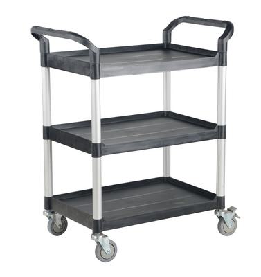 Commercial Cart, 33x 19 Inch Size, 3-Shelf No Panels