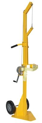 Portable Cylinder Lifter, Hard Rubber