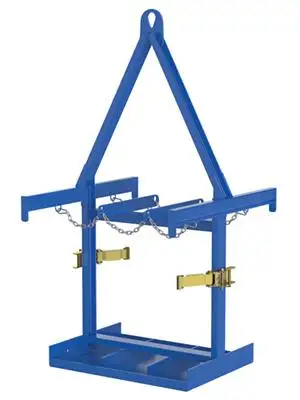 Cylinder Pallet, 6 Cylinder/hoist Connect