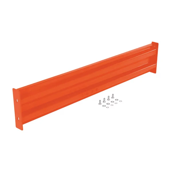 Bolt-On Style Guard Rail 5 Ft Orange