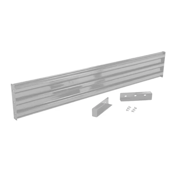 Drop-In Style Guard Rail 9 Ft Silver
