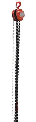 Manual Chain Hoist, 3000 Lb Capacity, 20 Feet Lift height