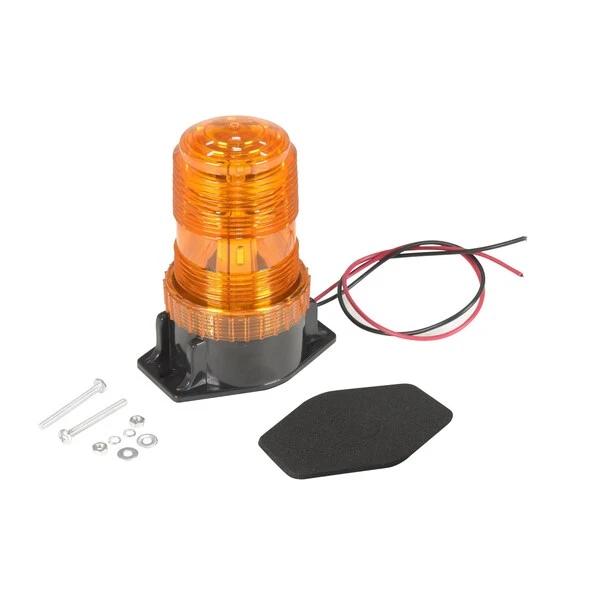ROUND FLASHING AMBER LIGHT