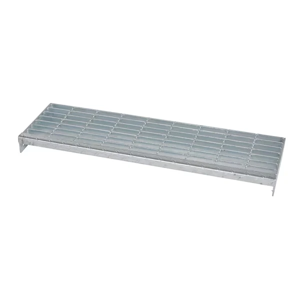 35-1/2 Inch Wide Galvanized Steel Step 880 lb Uniform Load Capacity