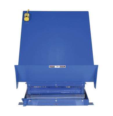 Lift Table, 2000 Lb., 40 x 48 Inch Size, Blue, 115V, 1 Phase, Steel