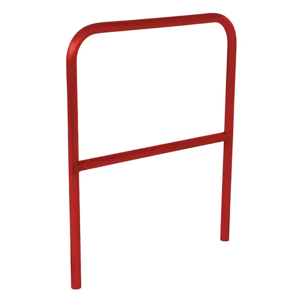 STEEL PIPE SAFETY RAILING 36 Inch LENGTH RED