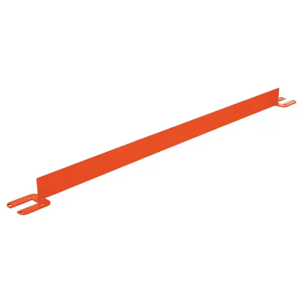 TOEBOARD FOR PIPE SAFETY RAILING 72 INCHES ORANGE