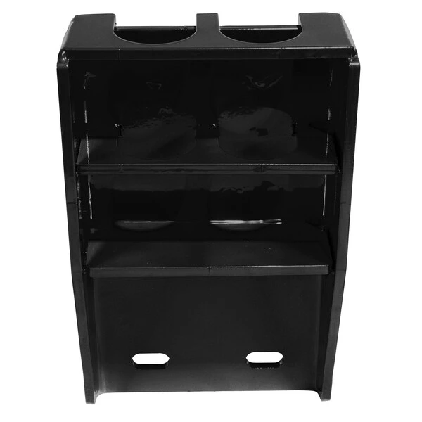 BLACK VERTICAL-MOUNT HANDRAIL SOCKETS