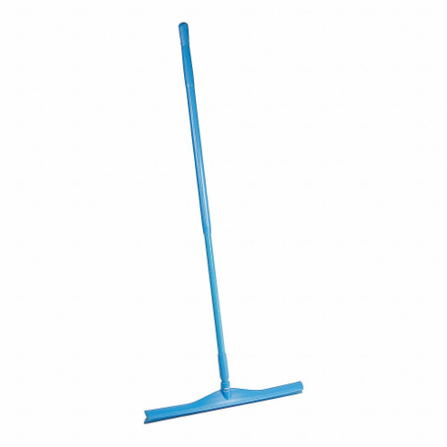 Squeegee Kit, One Blade, 24 Inch Size, Fibreglass Handle, 51 Inch Length, Blue