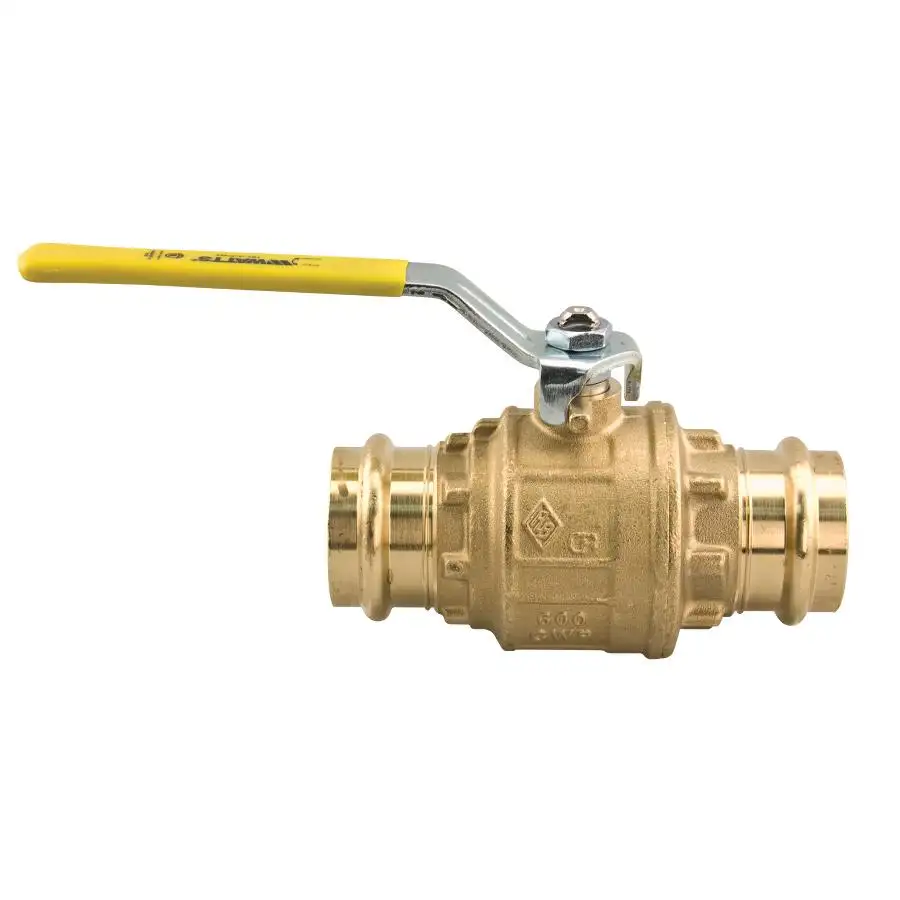 Ball Valve, 1 1/4 Inch Inlet, 250 Deg. F Max. Temp., 200 Psi