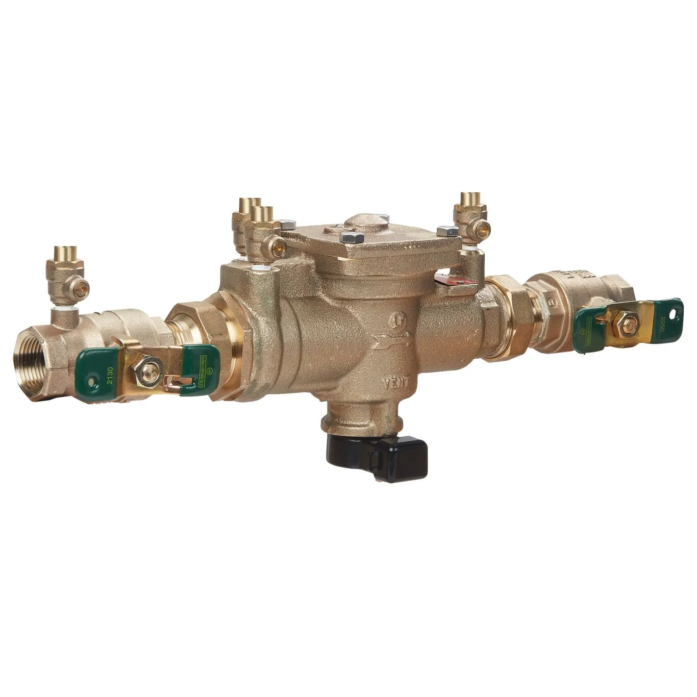 Reduced Pressure Zone Assembly, Flood Detection, Inlet Shutoff Valve Type