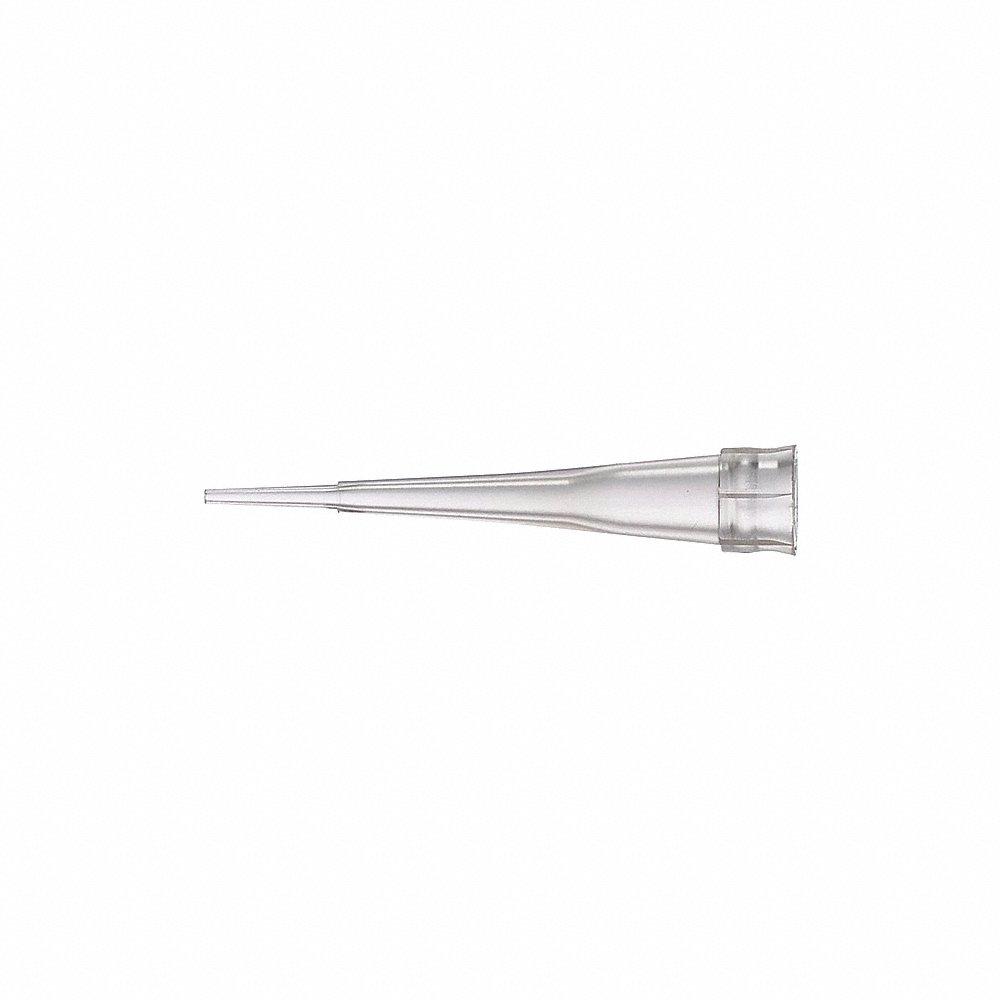 Pipetter Tip, Micro Tip, Polypropylene, 1 to 10uL, 960Pk