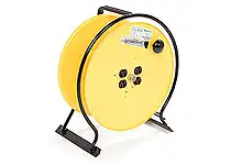 Heavy Duty Hand Wind Reel 12/3 Size, SOW, 45.72m