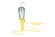 Phenolic Hand Lamp Only with 100W, Screw Release Guard, Switch