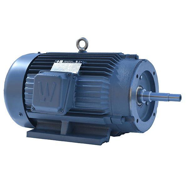 Close Coupled Motor, TEFC, 20 HP, 1800 RPM, 256JM Frame, C Face with Feet
