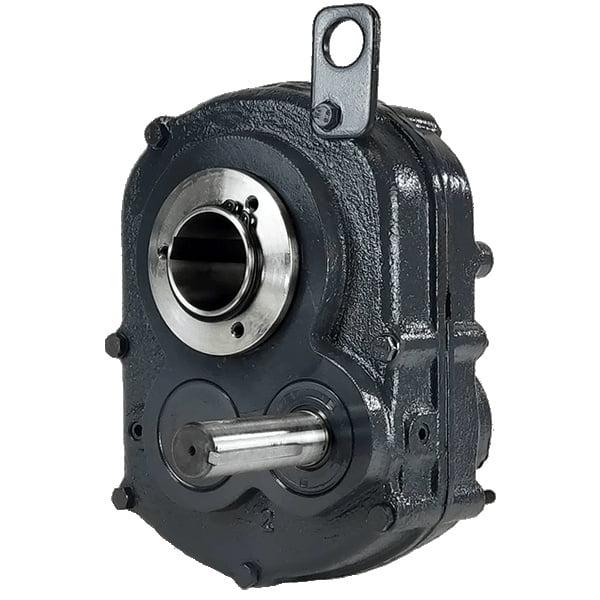 Speed Reducer, Eliminator Shaft Mount, Box Size 6, 25:1 Ratio, Cast Iron