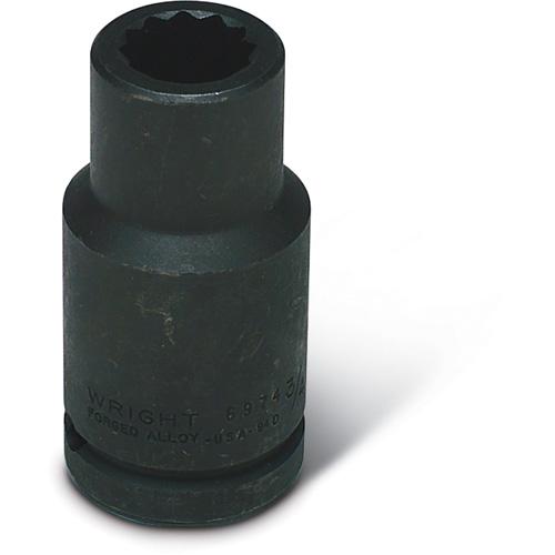 Deep Impact Socket, 3/4 Inch Drive, 12 Point, 11/16 Inch Size