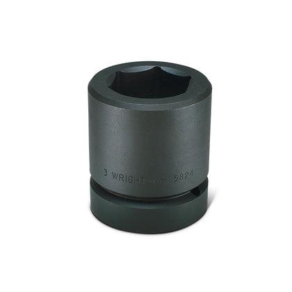 Standard Impact Socket, 2-1/2 Inch Drive, 6 Point, 6-3/8 Inch Size