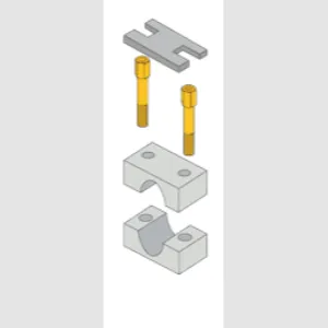 Stacking Assembly, 2 Inch Pipe Size, Aluminium